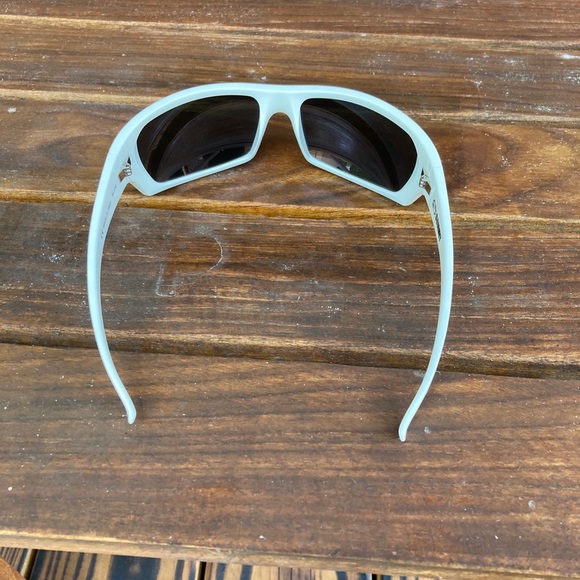 Skeleton Optics Summit Sunglasses White/Orange - Picture 4 of 5